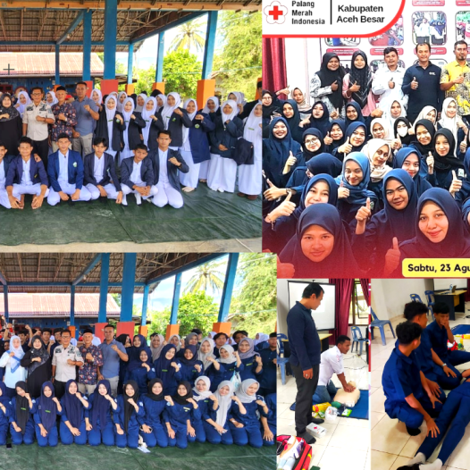 Jurusan Kesling Poltekkes Aceh Bekerjasama BPBD Abes dan PMI Abes, Mahasiswa Belajar Tanggap Darurat