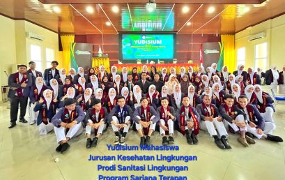Yudisium Mahasiswa Jurusan Kesling ; Langkah Awal Mahasiswa menuju dunia nyata