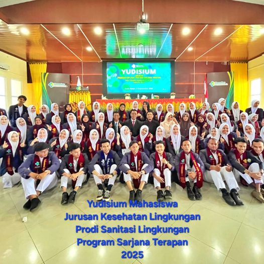 Yudisium Mahasiswa Jurusan Kesling ; Langkah Awal Mahasiswa menuju dunia nyata