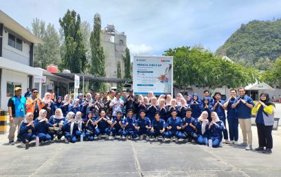 PT SOLUSI BANGUN ANDALAS (SBA) Terima 37 Mahasiswa Jurusan Kesehatan Lingkungan