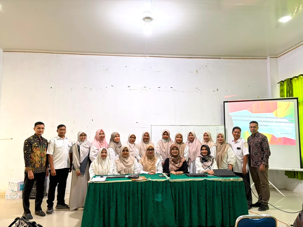 113 Mahasiswa Jurusan Kesling Poltekkes Aceh Praktik Belajar Klinik di 11 Puskesmas Kota Banda Aceh 113 Mahasiswa Jurusan Kesling Poltekkes Aceh Praktik Belajar Klinik di 11 Puskesmas Kota Banda Aceh
